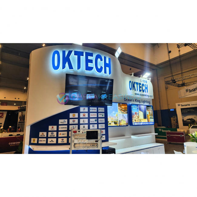 booth oktech (IPA Convex 2024) kontraktor pameran jakarta