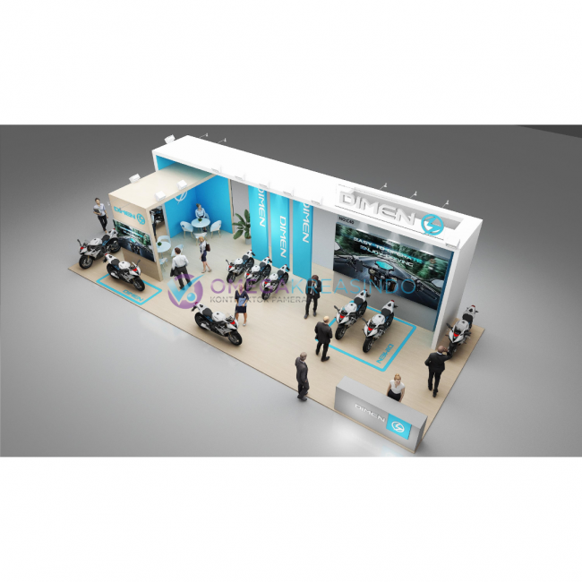 Booth Dimen (Asia Bike Jakarta 2024) Kontraktor Pameran Jakarta