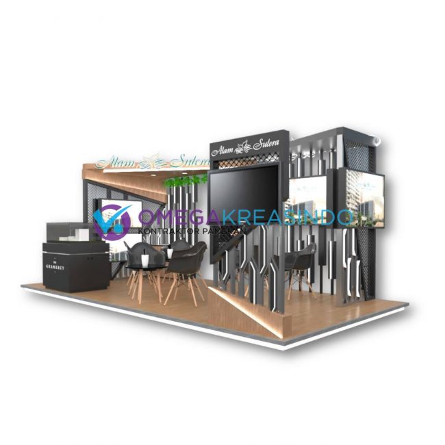 kontraktor booth event pameran