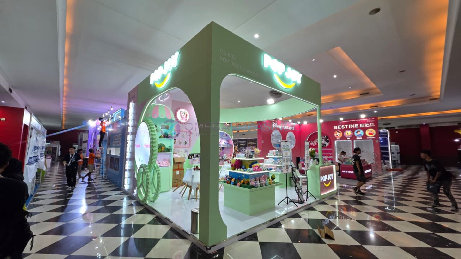Vendor Booth Pameran Jakarta