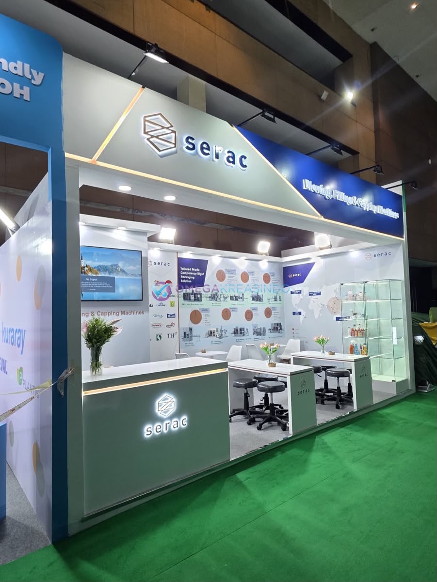 vendor booth pameran Jakarta